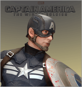 Captain America The Winter Soldier,  scale 1:1, prototype by Studio Oxmox