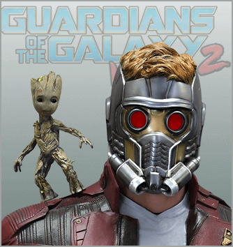 Starlord with Baby Groot, Guardians of the Galaxy Vol. 2