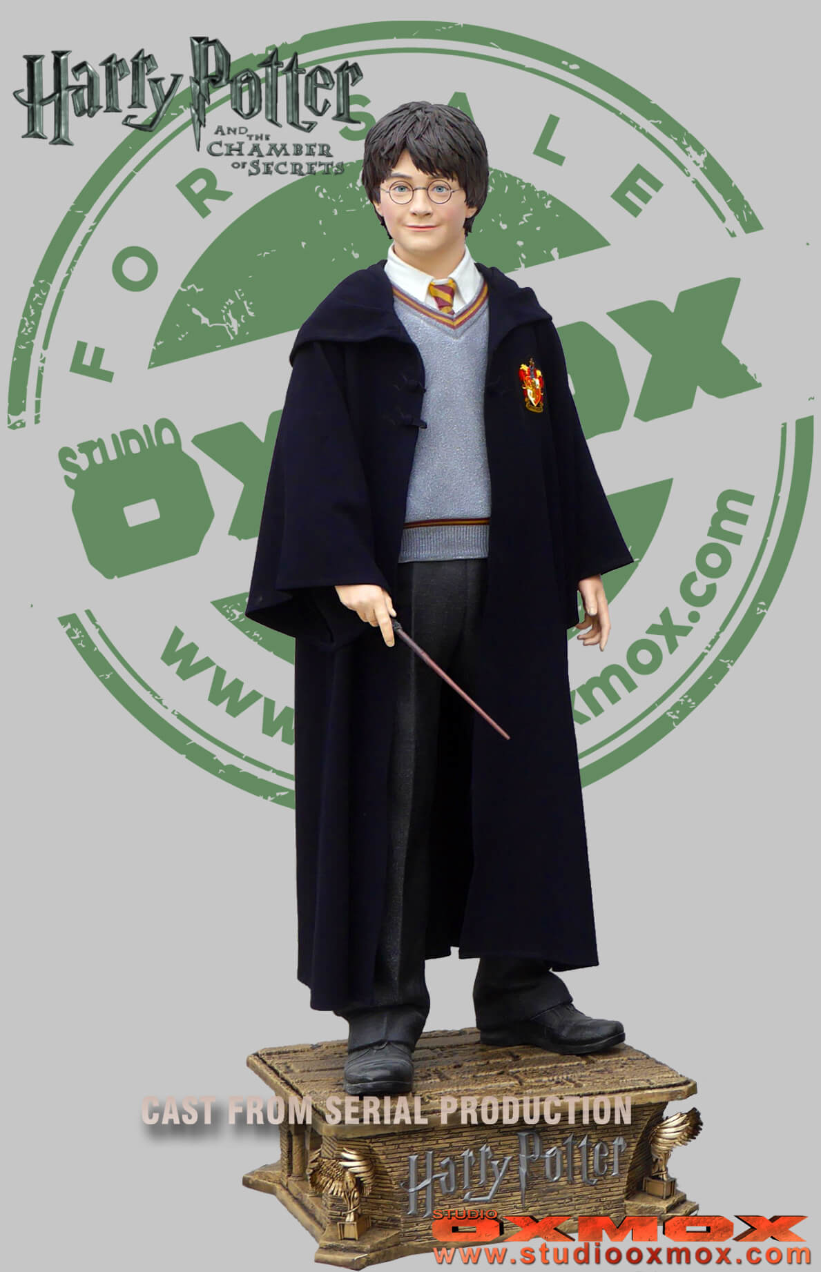 Harry Potter, Chamber of Secrets, life size statue