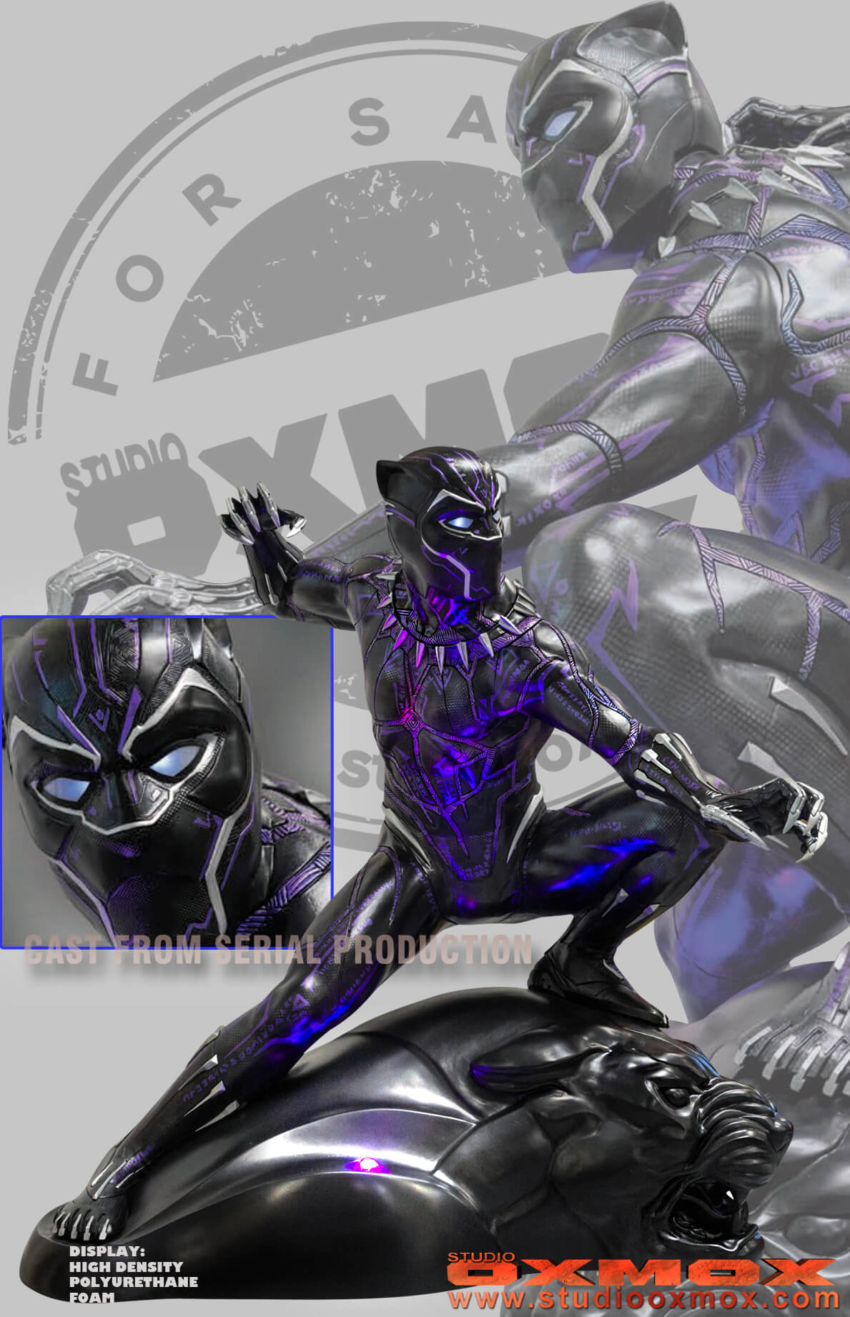 Black Panther PU statue
