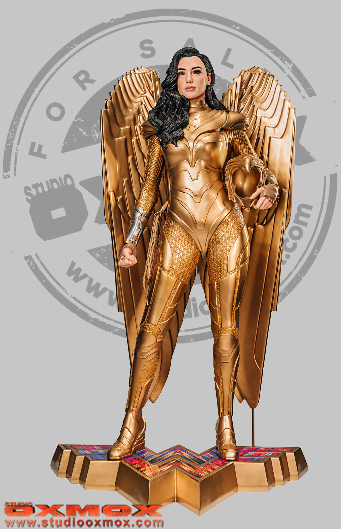 wonder woman 1984 life size statue for sale