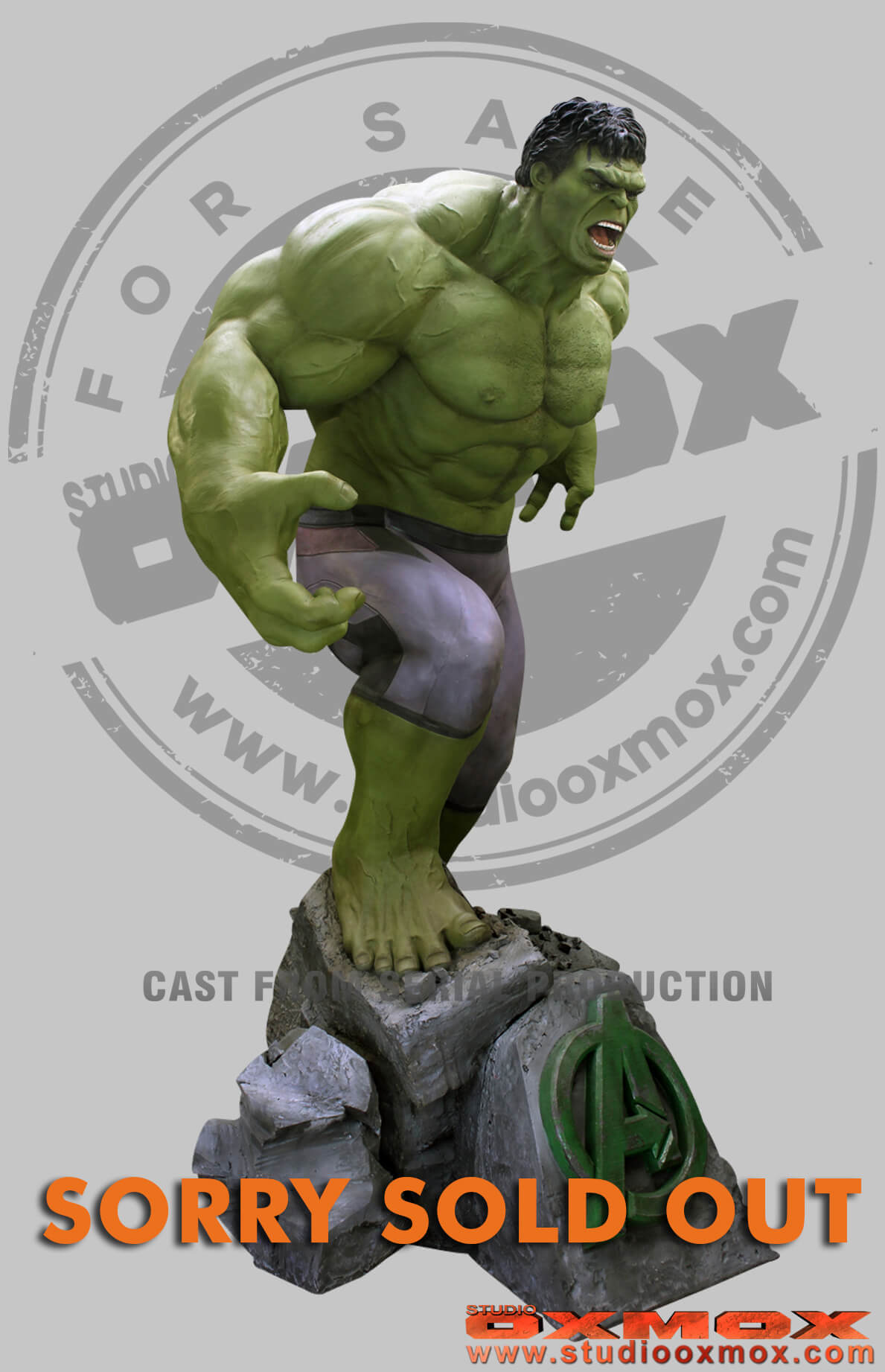 hulk age of ultron statue life size sale