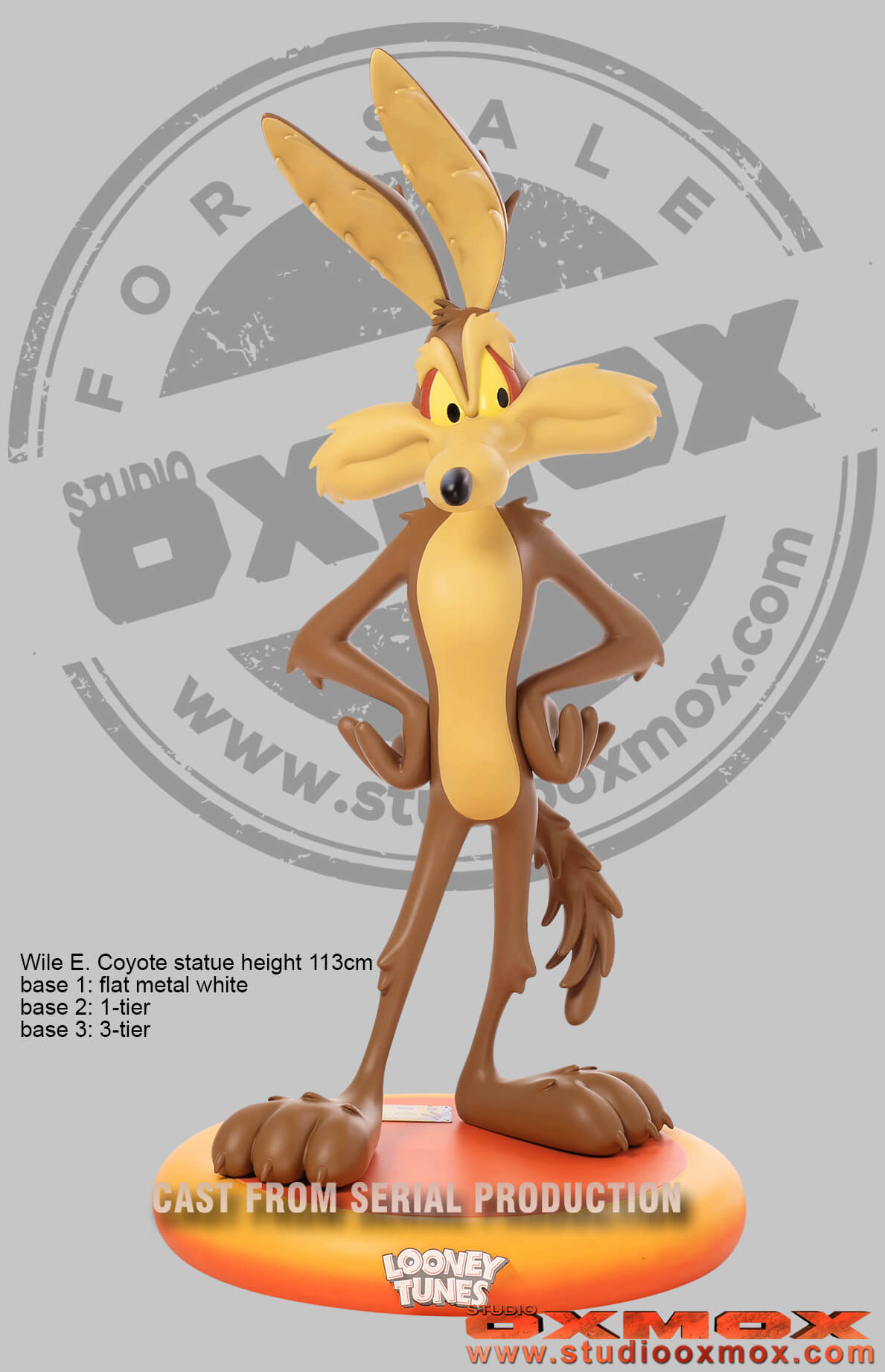 Looney Tunes statues, Wile E. Coyote life size
