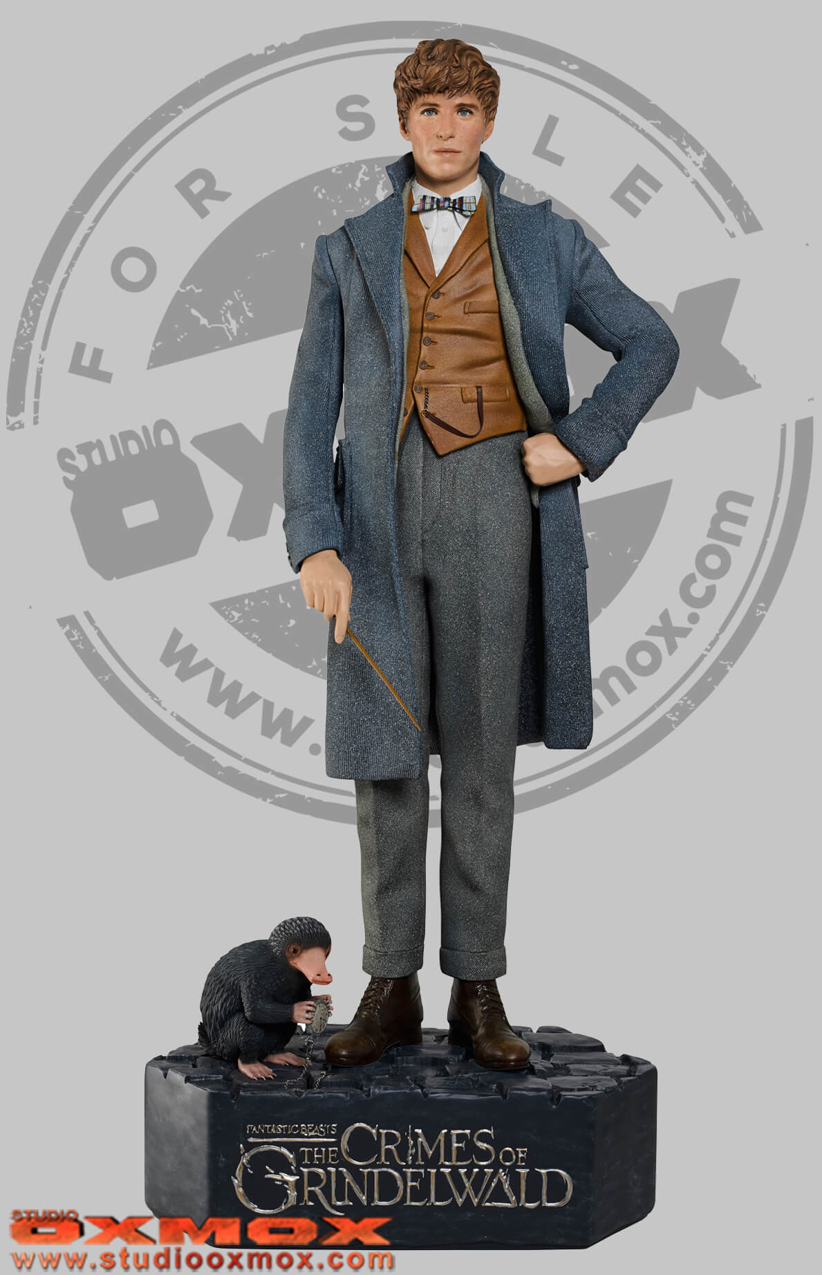 fantastic beasts, the cirmes of grindelwald, Newt statue